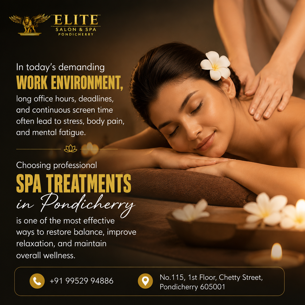 Best Spa Treatments in Pondicherry for Busy Professionals